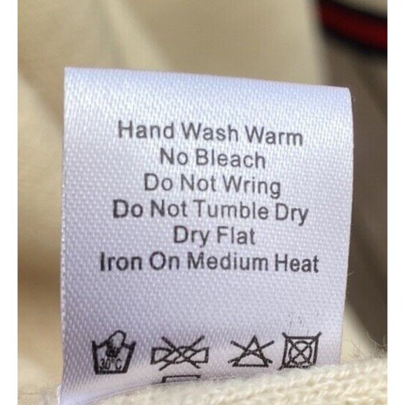 Tuckernuck Camden Sweater Poncho Cream One Size Cozy Preppy Lagenlook Pullover - Picture 13 of 13